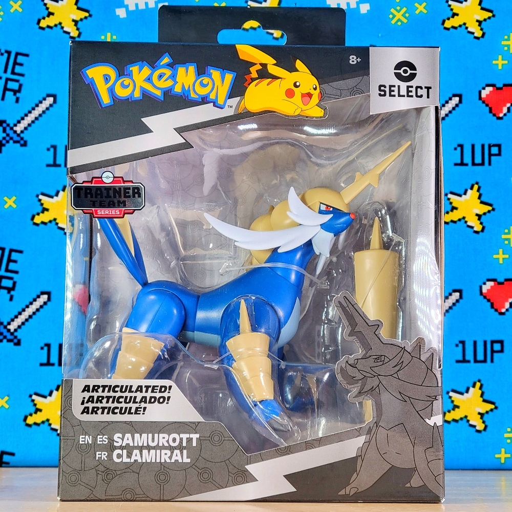 Jazwares Pokemon Samurott 6" Select Series Collectible Action Figure New